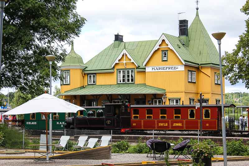 Bahnhof Mariefred. Bahnhof Mariefred.
