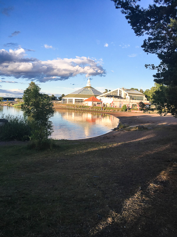 Das Hallenbad. Hallenbad Lysingbadet