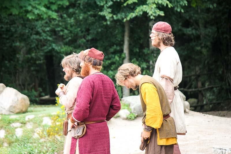 Die Räuber von Ronja. Ronja-Rauebertochter-Auffuehrung