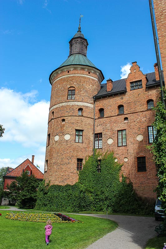 Schloß Gripsholm seitlich Schloß Gipsholm