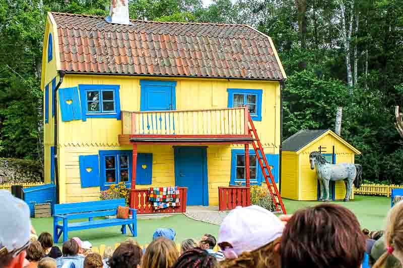 Villa Kunterbunt. Villa Kunterbunt Astrid-Lindgrens-Welt.
