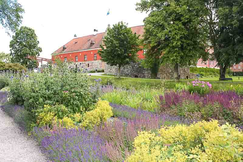 Blumenbeet am Schloß Gripsholm Blumenbeet- Schloß Gripsholm