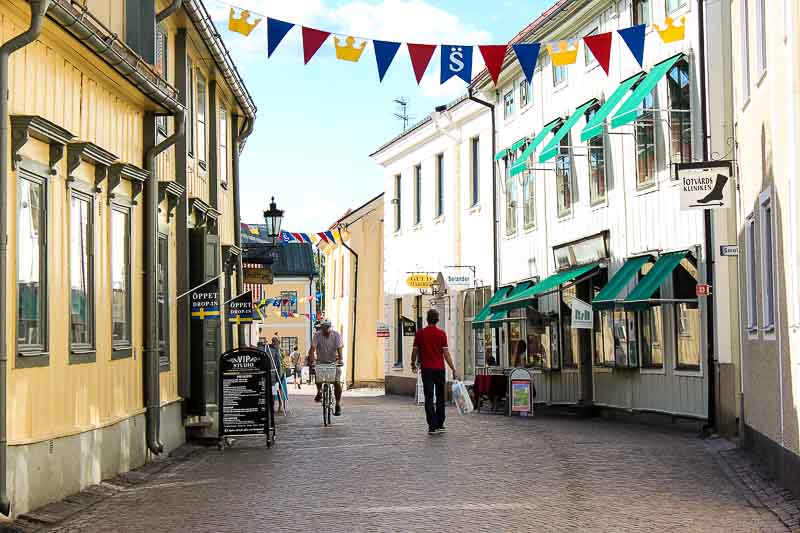 Innenstadt von Söderköping Innenstadt-Soederkoeping