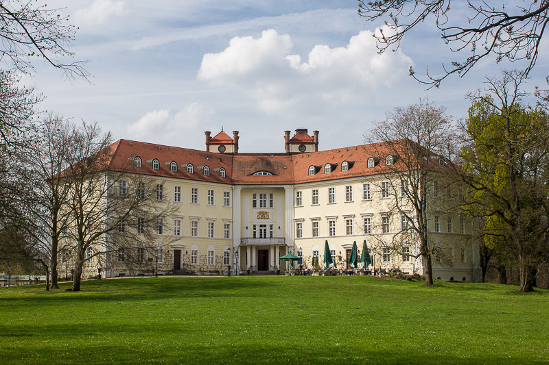 Das Lübbenauer Schloß. Das Luebbenauer Schloss im Spreewald.