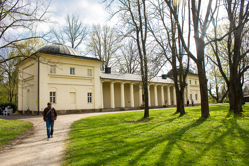 Die Orangerie. Orangerie-Schoßpark-Luebbenau