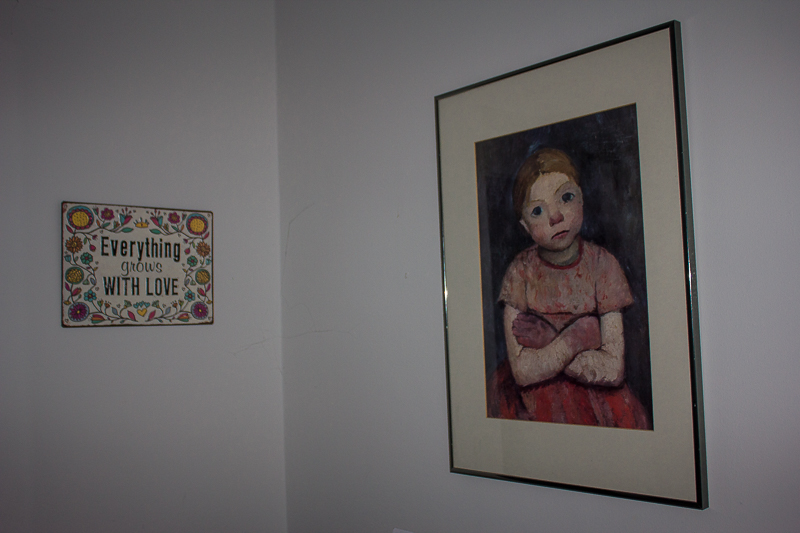 Seit meiner Bremer Zeit in meinem Besitz. Bild von Paula Modersohn Becker