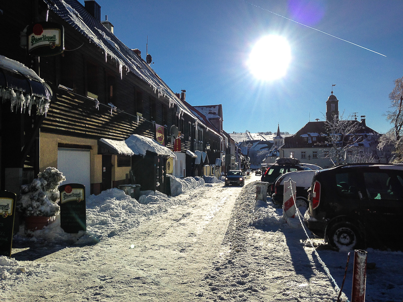 Strasse in Bozi dar.