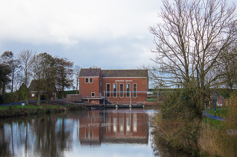 Das Schöpfwerk kann nach Voranmeldung auch besichtigt. Schoepfwerkhaus-Greetsiel