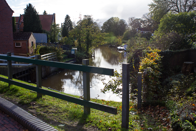 Sehr idyllisches Plätzchen. Neues Greetsieler Sieltief.